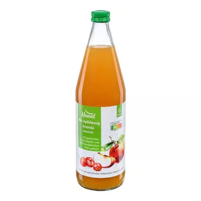 HENSEL Omenaviinietikka luontaisesti samea luomu, jossa 5% acerolaa, 750 ml