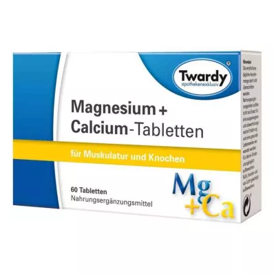 MAGNESIUM+CALCIUM tablettia, 60 kpl
