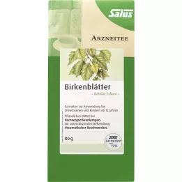 BIRKENBLÄTTER Teetä Luomu Betulae folium Salus, 80 g