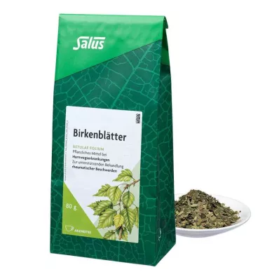 BIRKENBLÄTTER Teetä Luomu Betulae folium Salus, 80 g BIRKENBLÄTTER Teetä Luomu Betulae folium Salus, 80 g