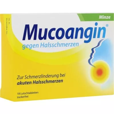 MUCOANGIN Minttu 20 mg pastillit, 18 kpl