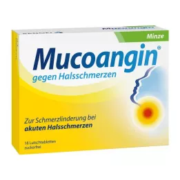 MUCOANGIN Minttu 20 mg pastillit, 18 kpl