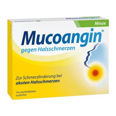 MUCOANGIN Minttu 20 mg pastillit, 18 kpl