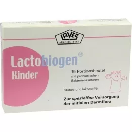 LACTOBIOGEN Lasten annospussukka, 15 kpl