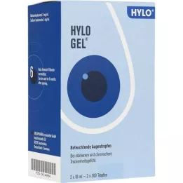 HYLO-GEL Silmätipat, 2X10 ml