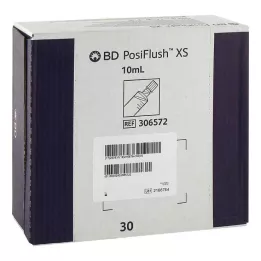 BD POSIFLUSH XS Huuhtelujärjestelmän esitäytetyt ruiskut, 30X10 ml