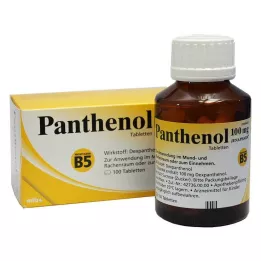 PANTHENOL 100 mg Jenapharm-tabletit, 100 kpl