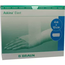 ASKINA Elastinen sidos 10 cmx4 m irtonainen, 20 kpl