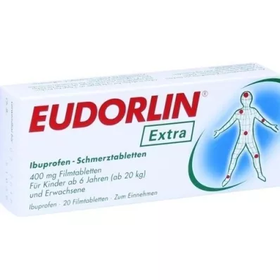 EUDORLIN ylimääräinen Ibuprofeenikipulääke, 20 kpl