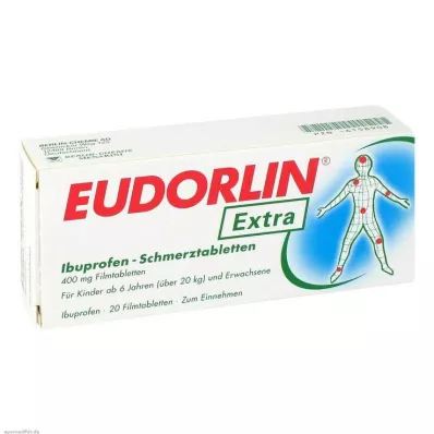 EUDORLIN ylimääräinen Ibuprofeenikipulääke, 20 kpl