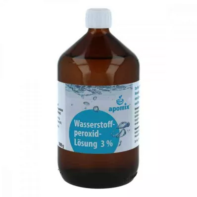 WASSERSTOFFPEROXID 3 % DAB 10 Liuos, 1000 g WASSERSTOFFPEROXID 3 % DAB 10 Liuos, 1000 g