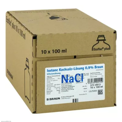 KOCHSALZLÖSUNG 0,9 % Miniflac, 10X100 ml KOCHSALZLÖSUNG 0,9 % Miniflac, 10X100 ml