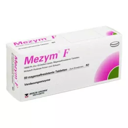 MEZYM F enteropäällysteiset tabletit, 50 kpl