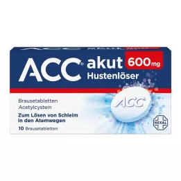 ACC akuutti 600 poreilevaa tablettia, 10 kpl