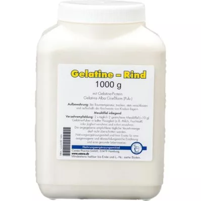 GELATINE RIND Jauhepussi, 1000 g