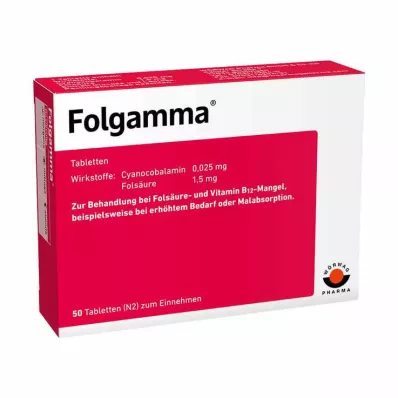 FOLGAMMA Tabletit, 50 kpl