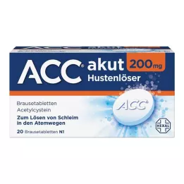 ACC akuutti 200 poreilevaa tablettia, 20 kpl