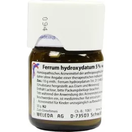 FERRUM HYDROXYDATUM 5-prosenttinen trituraatio, 50 g