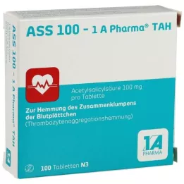 ASS 100-1A Pharma TAH Tabletit, 100 kpl