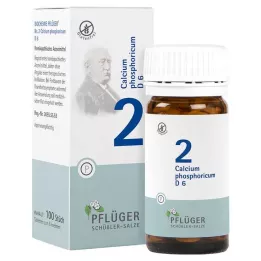 Biochemistry Pflueger 2 Calcium phosphoricum D 6 tablettia, 100 kpl