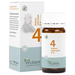 BIOCHEMIE Kyntölaastari 4 Kalium chloratum D 6 tablettia, 100 kpl
