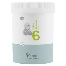 BIOCHEMIE Kyntölaastari 6 Kalium sulphuricum D 6 tbl, 1000 kpl