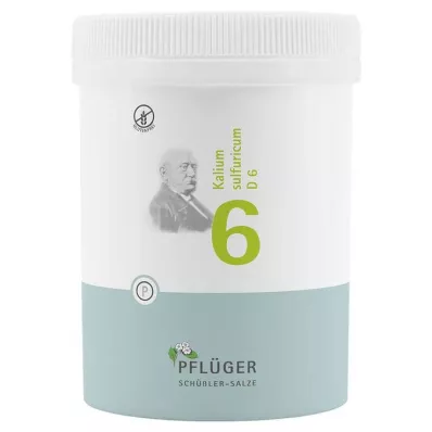 BIOCHEMIE Kyntölaastari 6 Kalium sulphuricum D 6 tbl, 1000 kpl