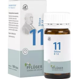 BIOCHEMIE Pflüger 11 Silicea D 12 tablettia, 100 kpl