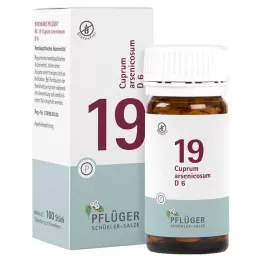 BIOCHEMIE Ploughmans Plaster 19 Cuprum arsenicosum D 6 tbl, 100 kpl