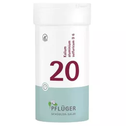 BIOCHEMIE Ploughmans 20 Potassium alumin.sulphur.D 6 Tab, 400 kpl
