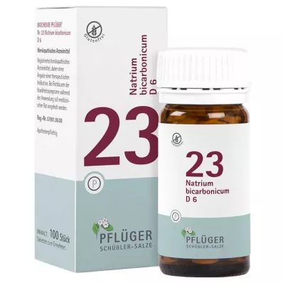 BIOCHEMIE Ploughmans Plaster 23 Natrium bicarbonicum D 6 Tab, 100 kpl