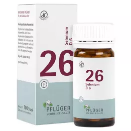 BIOCHEMIE Pflüger 26 Selenium D 6 tablettia, 100 kpl