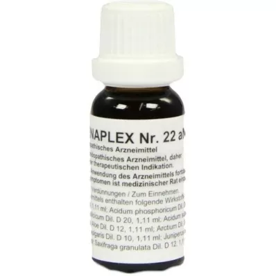 REGENAPLEX No.22 aN tippoja, 15 ml