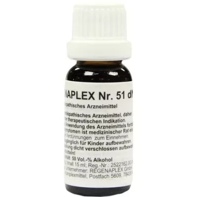 REGENAPLEX N:o 51 dN-tipat, 15 ml