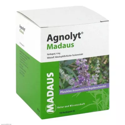 AGNOLYT MADAUS Kovat kapselit, 100 kpl