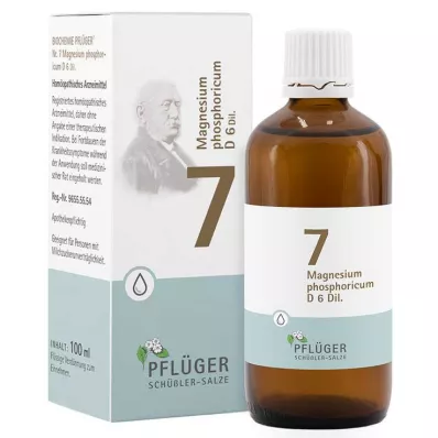 BIOCHEMIE Kyntölaastari 7 Magnesium phosphoricum D 6 Tro, 100 ml
