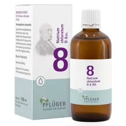 BIOCHEMIE Ploughmans Plaster 8 Natrium chloratum D 6 tippaa, 100 ml