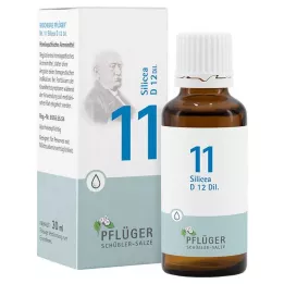 BIOCHEMIE Ploughmans 11 Silicea D 12 tippaa, 30 ml