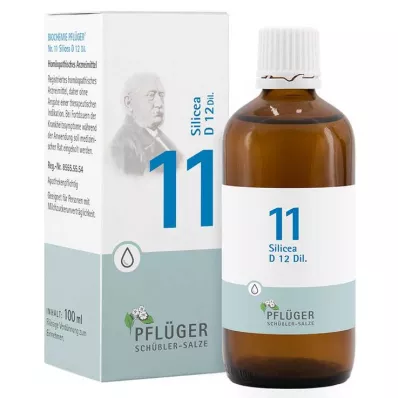 BIOCHEMIE Ploughmans 11 Silicea D 12 tippaa, 100 ml