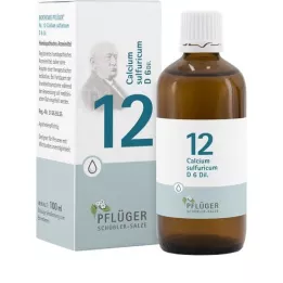 BIOCHEMIE Ploughmans Remedy 12 Calcium sulphuricum D 6 tippa, 100 ml