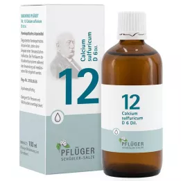BIOCHEMIE Ploughmans Remedy 12 Calcium sulphuricum D 6 tippa, 100 ml