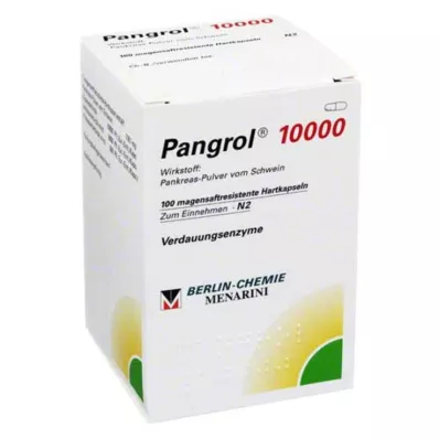 PANGROL 10 000 kovaa korkkia, joissa on enteropäällysteinen pelletti, 100 kpl