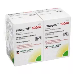 PANGROL 10 000 kovaa korkkia, joissa on enteropäällysteinen pelletti, 200 kpl