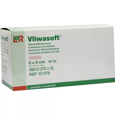 VLIWASOFT Fleece-pakkaus 5x5 cm steriili 4l., 150 kpl VLIWASOFT Fleece-pakkaus 5x5 cm steriili 4l., 150 kpl