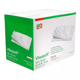 VLIWASOFT Kuitukangaspakkaus 10x10 cm steriili 4l., 150 kpl