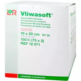 VLIWASOFT Fleece-kompressit 10x20 cm steriili 4l., 150 kpl