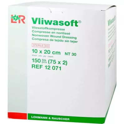 VLIWASOFT Fleece-kompressit 10x20 cm steriili 4l., 150 kpl
