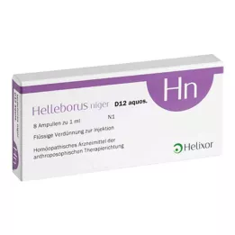 HELLEBORUS NIGER D 12 aquos.ampullia, 8 kpl