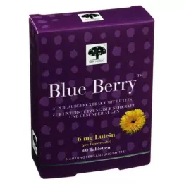BLUE BERRY Tabletit, 60 kpl