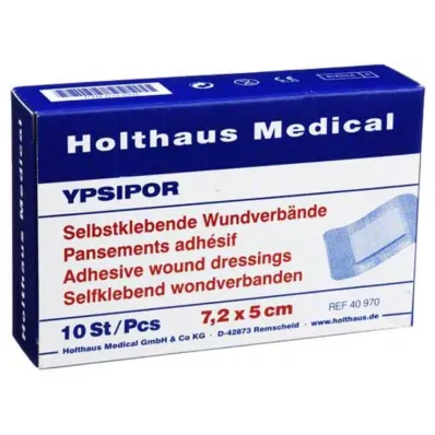 WUNDVERBAND Ypsipor steriili 5x7,2 cm, 10 kpl WUNDVERBAND Ypsipor steriili 5x7,2 cm, 10 kpl